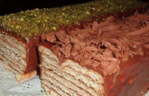 حلى طبقات الشوكولاتة