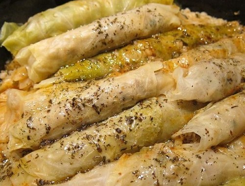 طريقة عمل محشي الملفوف باللحم
