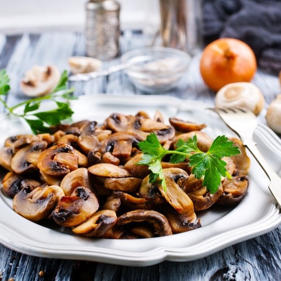 فطر مقلي بالبصل للسحور