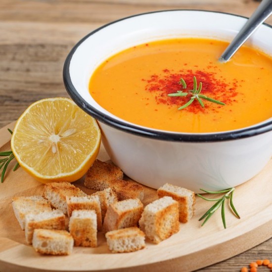 شوربة العدس التركية