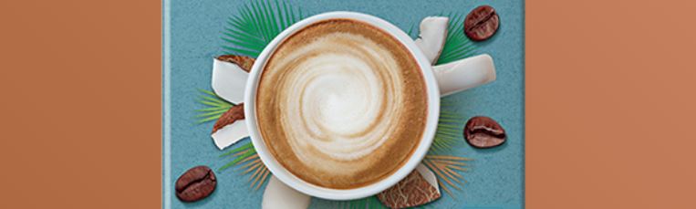 6 – نسكافيه جولد لاتيه بجوز الهند NESCAFÉ Gold Coconut Latte أنواع نسكافيه جولد