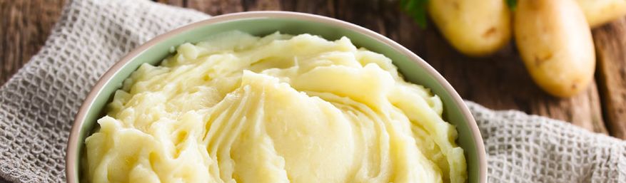 8 – البطاطا المهروسة pureed potatoes بدائل كريمة الطبخ